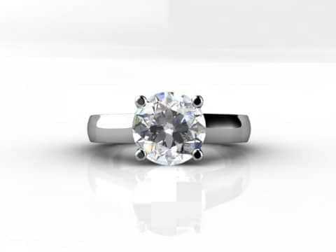1.5 Carat Diamond Engagement Ring  - Shira Diamonds