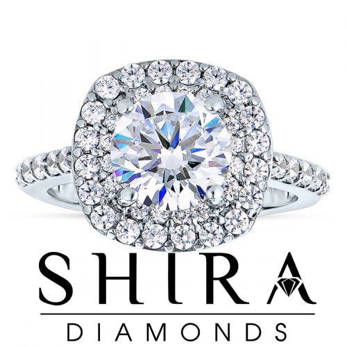 Cushion Halo Diamond Rings in Dallas Texas - Shira Diamonds (3)