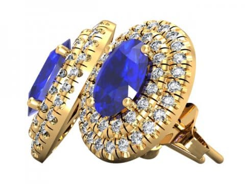 Custom Diamond Earrings Dallas 2 (1)