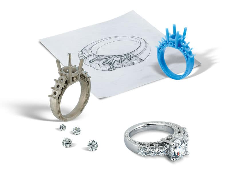 Custom Diamond Engagement Rings Dallas Texas (2)