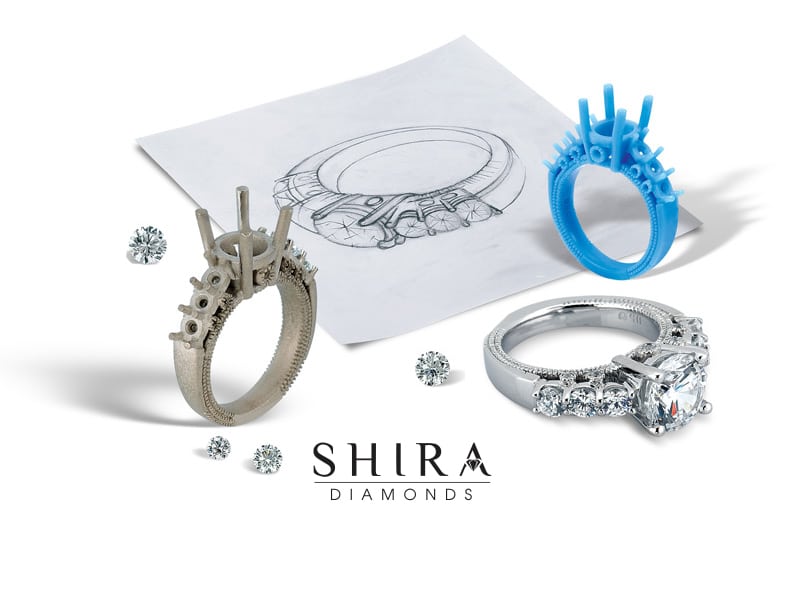 Custom Diamond Ring Process - Shira-Diamonds Dallas (1)