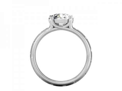 Custom Gypsy Diamond Rings 3