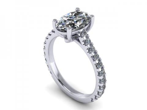 Custom Oval Diamond Rings Dallas 1 (1)