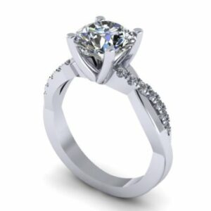 Custom_Engagement_Ring_Round_Diamond_Twist_1