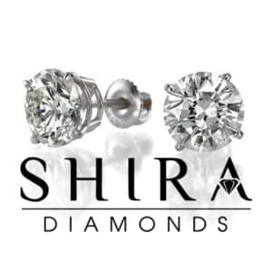Diamond Studs - Shira Diamonds - Round Diamond Studs (4)
