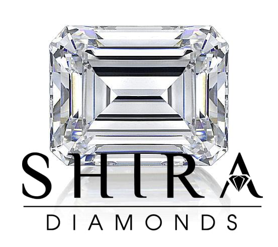 Emerald cut diamond 6 on sale carat