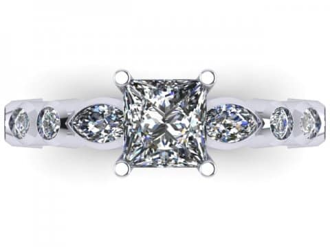Princess Diamond Rings Dallas 2