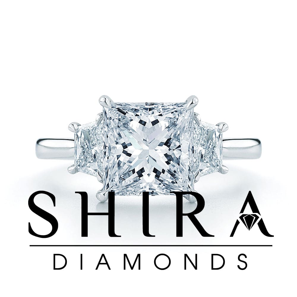Princess Diamond Rings in Dallas Texas - Shira Diamonds - Princess Diamonds Dallas