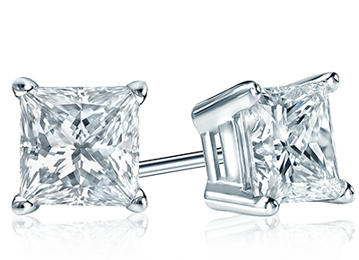 2 Carat Princess Cut Diamond J VS2 - Dallas TX | Shira Diamonds