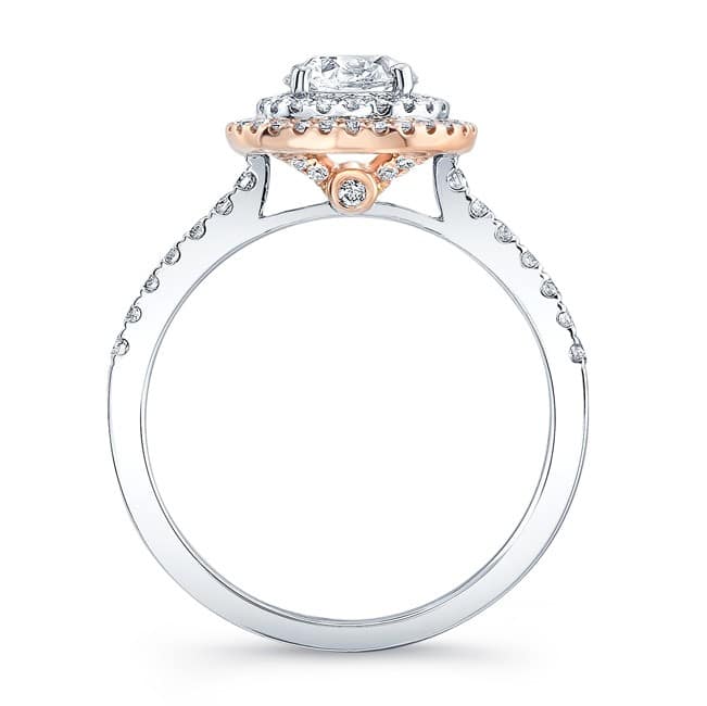 Rose Gold Diamond Engagement Rings Frisco Texas - Custom Diamond Rings Frisco