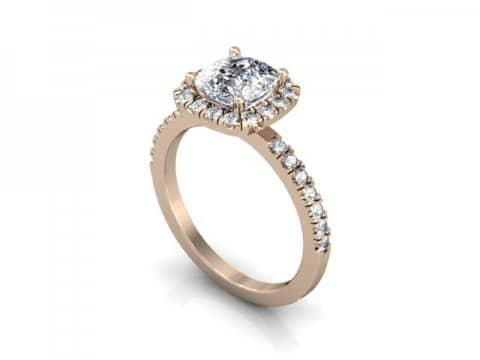 Rose Gold Diamond Rings Dallas 1