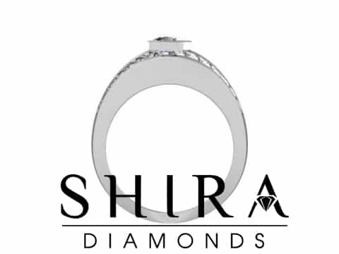 Shira Diamonds SDR - Karen - Custom Round Bezel Diamond Engagement Rings in Dallas Texas 3