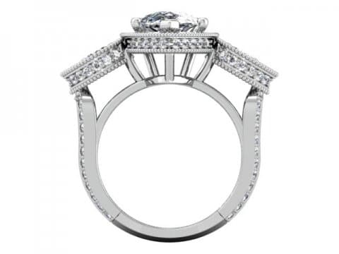 Wholesale Jewelry Arlington Texas - Custom Pear Engagement Rings Dallas 3