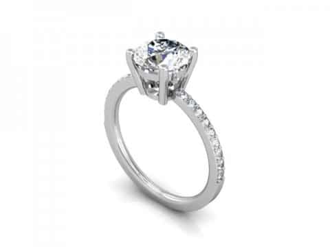 Wholesale Round Diamond Rings Dallas 1