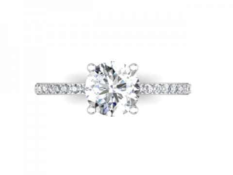 Wholesale Round Diamond Rings Dallas 4