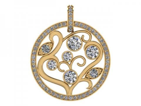 custom diamond pendant dallas 4