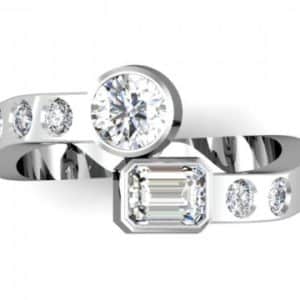custom emerald diamond rings dallas 1