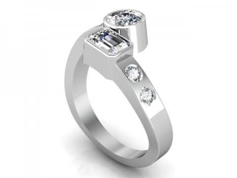 custom emerald diamond rings dallas 2