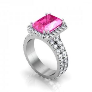 custom halo diamond ring 1