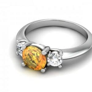 custom jewelry store - custom topaz engagement ring - dallas 1