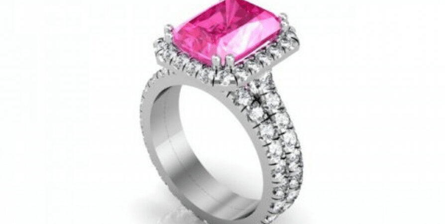 custom halo diamond ring in Dallas - Shira Diamonds