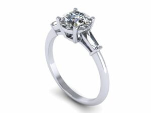 three stone diamond ring dallas 1