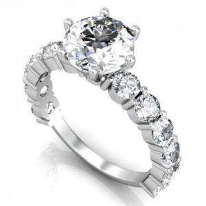 wholesale round engagement rings dallas 1