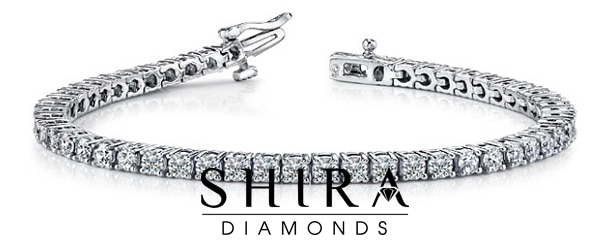 Ctw Round Diamond Tennis Bracelet 14K White Gold at Shira Diamonds in Dallas, Texas
