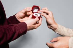 Man Doing Marriage Proposal - Shira Diamonds