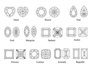  shape of diamonds to choose from